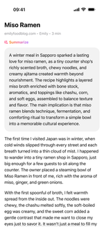 Article Summary