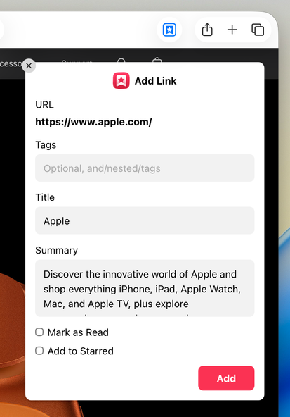 Browser extension